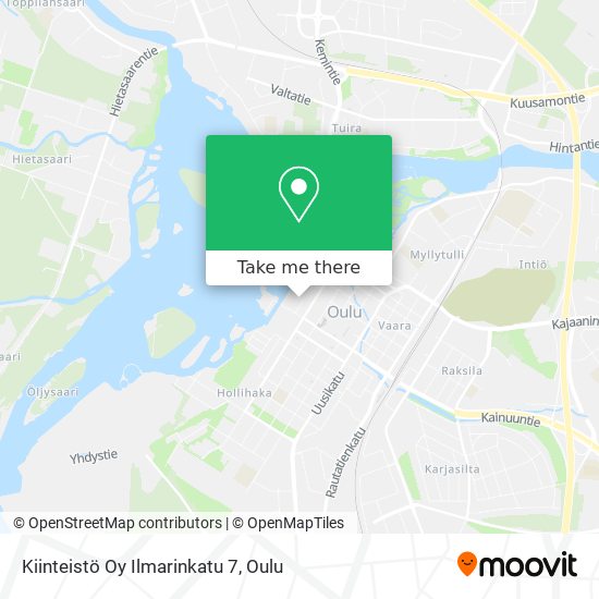 Kiinteistö Oy Ilmarinkatu 7 map