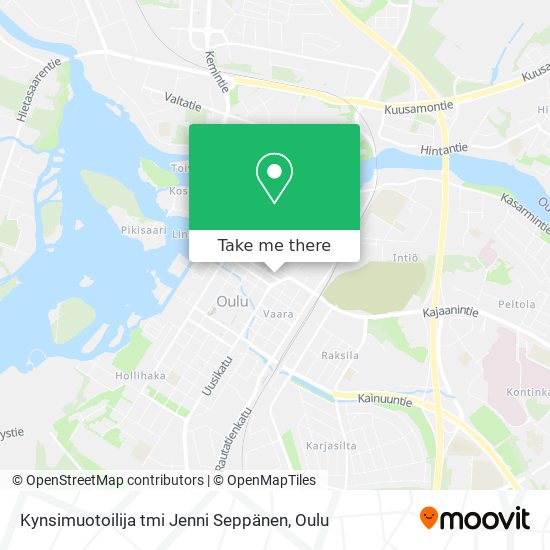 Kynsimuotoilija tmi Jenni Seppänen map