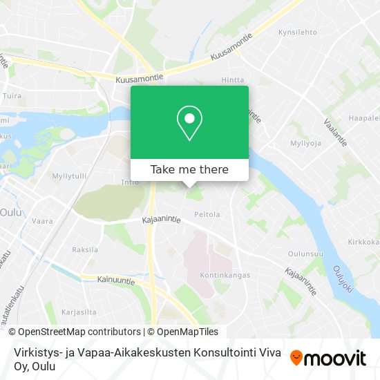 Virkistys- ja Vapaa-Aikakeskusten Konsultointi Viva Oy map