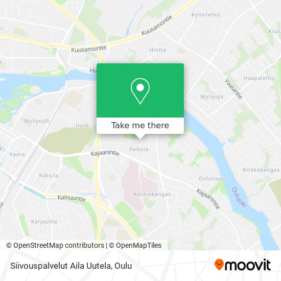 Siivouspalvelut Aila Uutela map