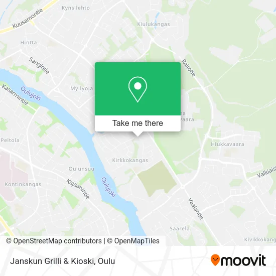 Janskun Grilli & Kioski map