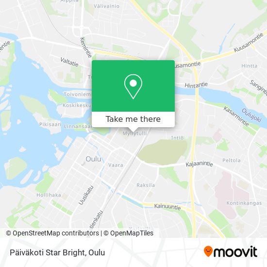 Päiväkoti Star Bright map