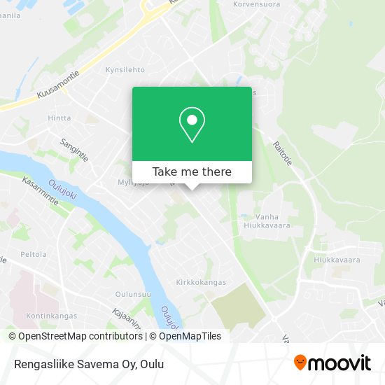 Rengasliike Savema Oy map