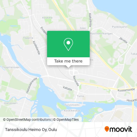 Tanssikoulu Heimo Oy map