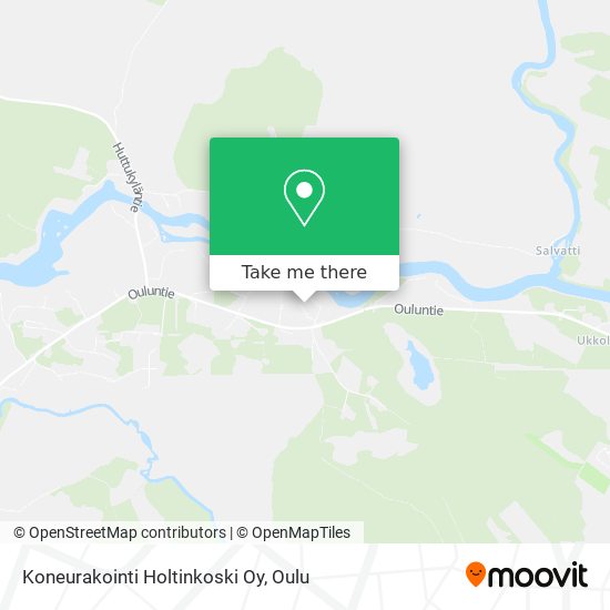 Koneurakointi Holtinkoski Oy map