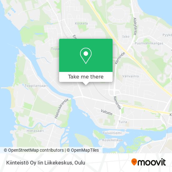Kiinteistö Oy Iin Liikekeskus map