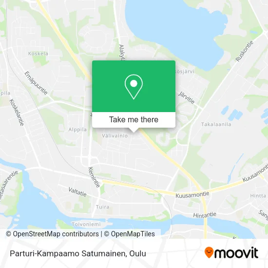 Parturi-Kampaamo Satumainen map