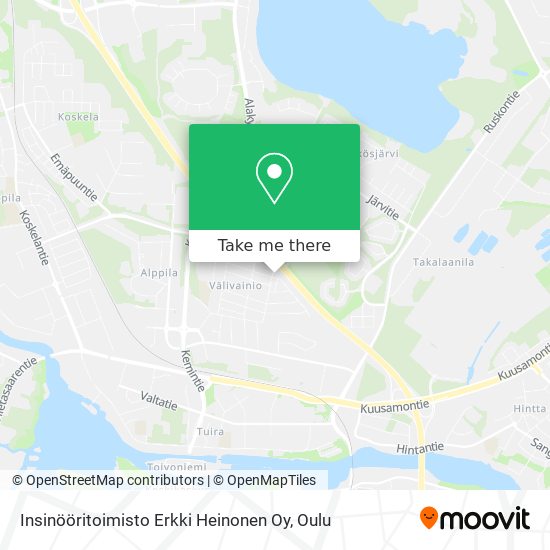 Insinööritoimisto Erkki Heinonen Oy map