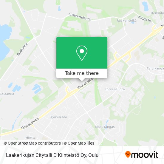 Laakerikujan Citytalli D Kiinteistö Oy map