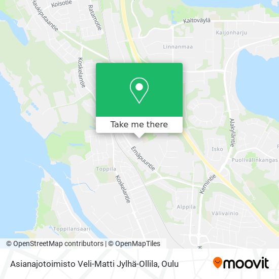 Asianajotoimisto Veli-Matti Jylhä-Ollila map