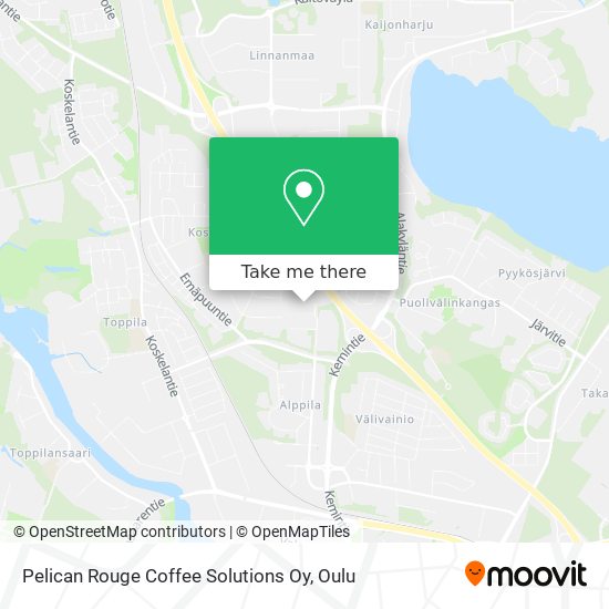 Pelican Rouge Coffee Solutions Oy map