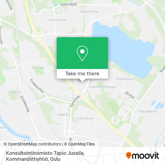 Konsultointitoimisto Tapio Jussila, Kommandiittiyhtiö map