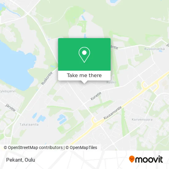 Pekant map