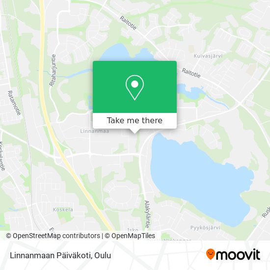 Linnanmaan Päiväkoti map