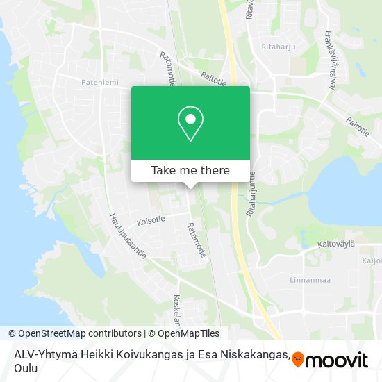 ALV-Yhtymä Heikki Koivukangas ja Esa Niskakangas map