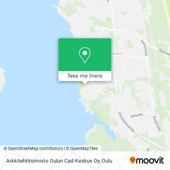 Arkkitehtitoimisto Oulun Cad-Keskus Oy map