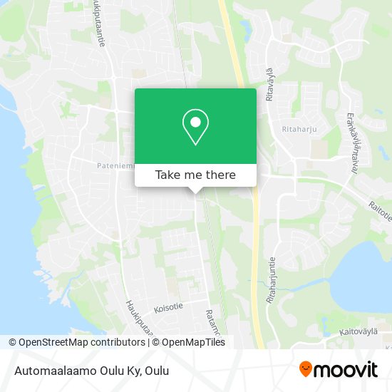 Automaalaamo Oulu Ky map