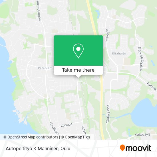 Autopeltityö K Manninen map