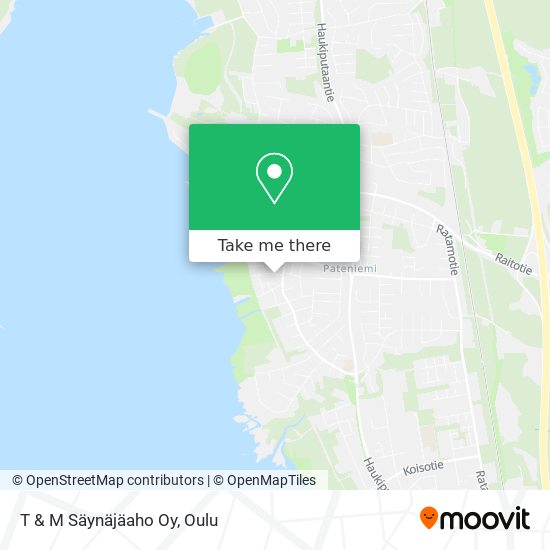T & M Säynäjäaho Oy map