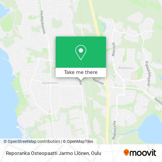 Reporanka Osteopaatti Jarmo Llönen map