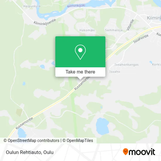 Oulun Rehtiauto map