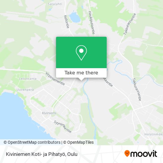 Kiviniemen Koti- ja Pihatyö map