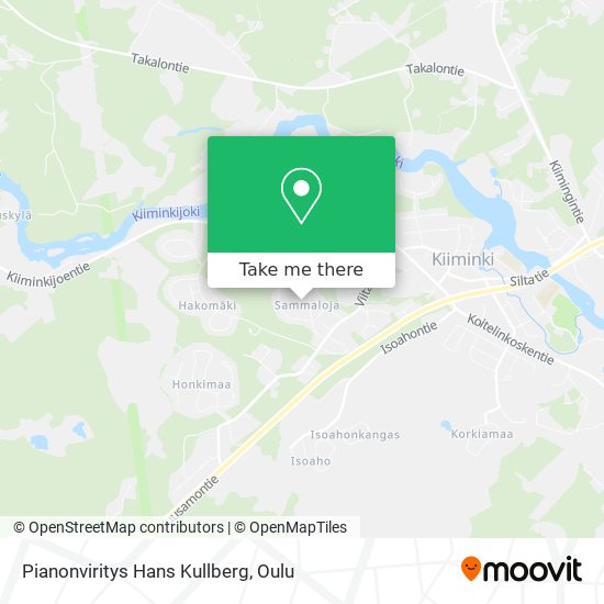 Pianonviritys Hans Kullberg map