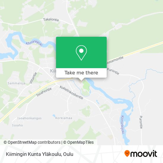 Kiimingin Kunta Yläkoulu map