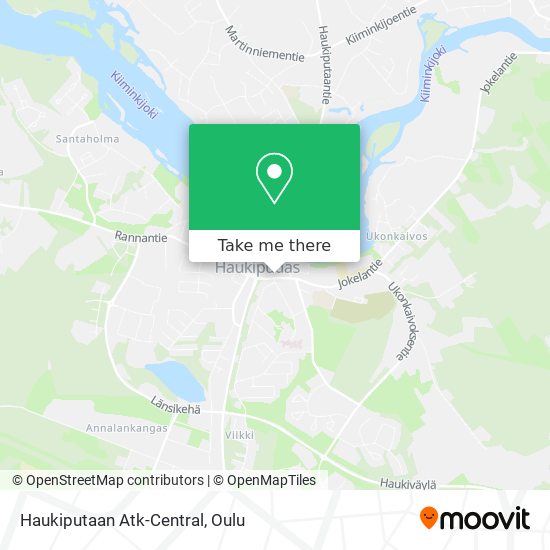 Haukiputaan Atk-Central map