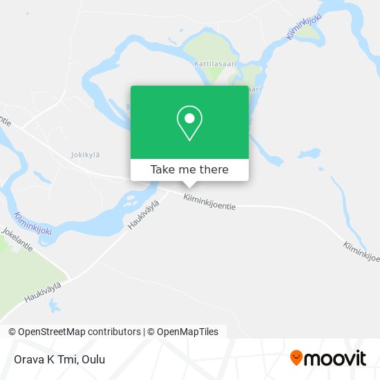Orava K Tmi map
