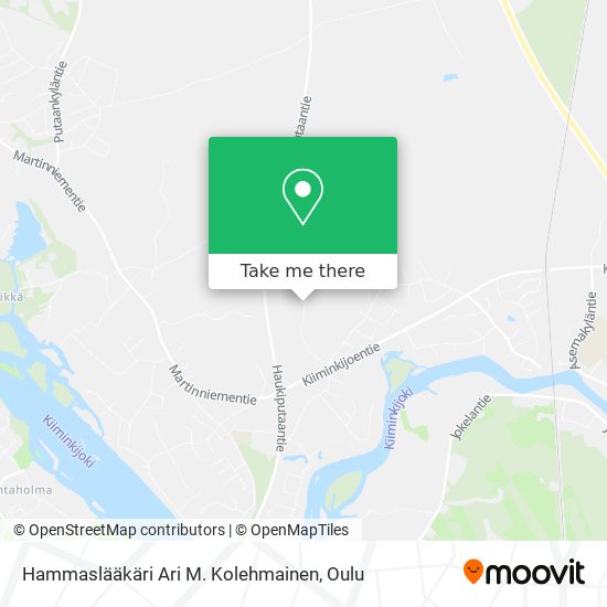Hammaslääkäri Ari M. Kolehmainen map