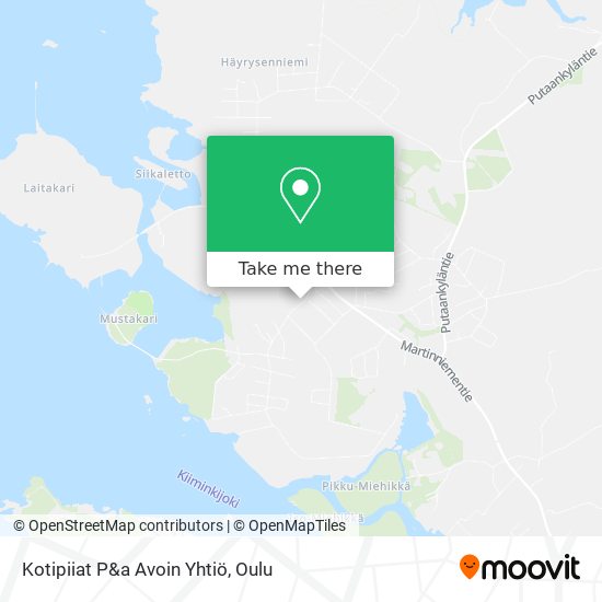 Kotipiiat P&a Avoin Yhtiö map