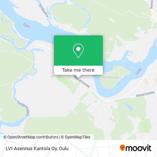 LVI-Asennus Kantola Oy map