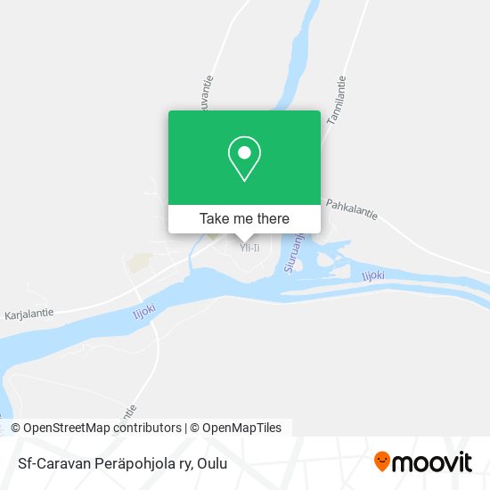 Sf-Caravan Peräpohjola ry map
