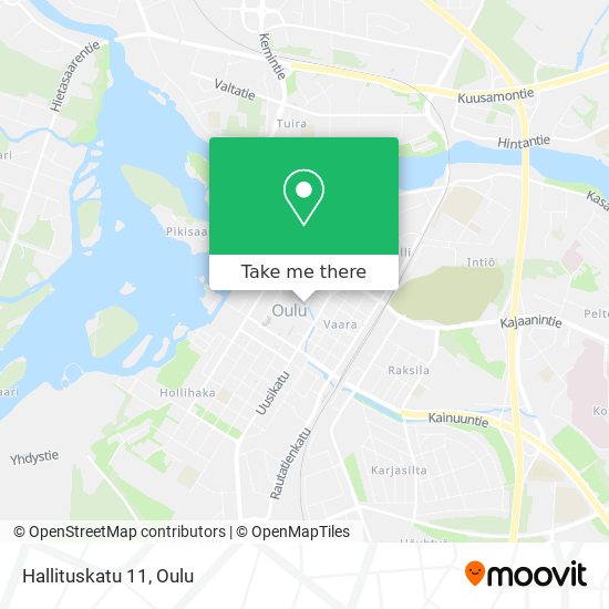 Hallituskatu 11 map