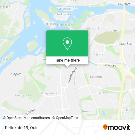 Peltokatu 19 map