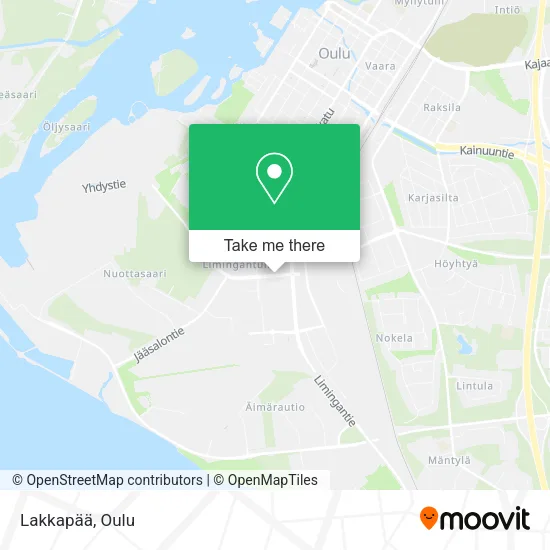 Lakkapää map