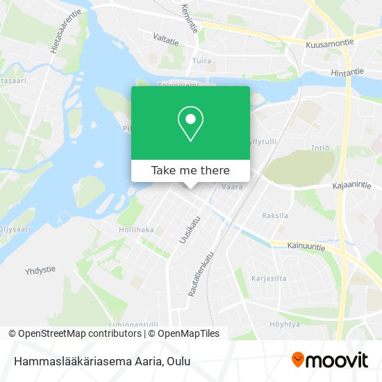 Hammaslääkäriasema Aaria map
