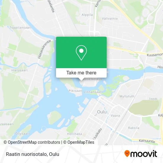 Raatin nuorisotalo map