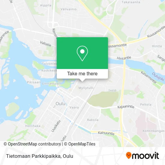 Tietomaan Parkkipaikka map