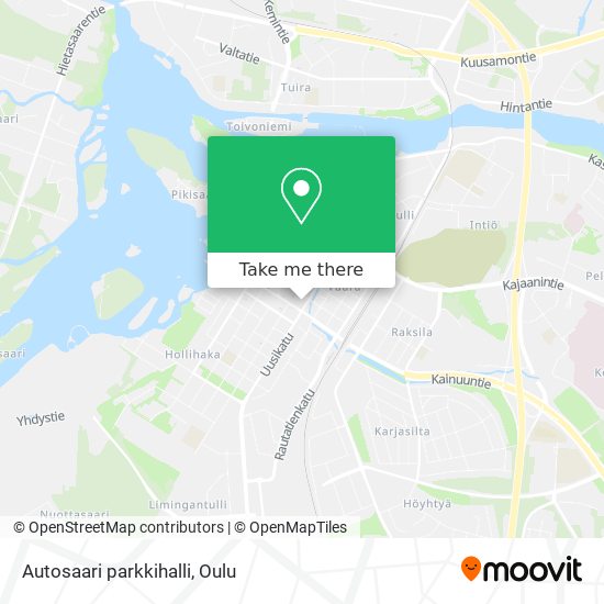 Autosaari parkkihalli map