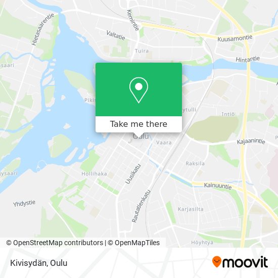 How to get to Kivisydän in Oulu by Bus?