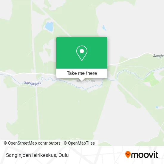Sanginjoen leirikeskus map
