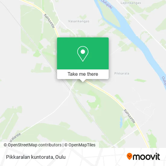 Pikkaralan kuntorata map