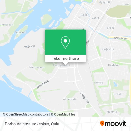 Pörhö Vaihtoautokeskus map