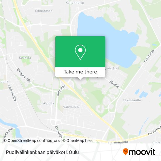 Puolivälinkankaan päiväkoti map