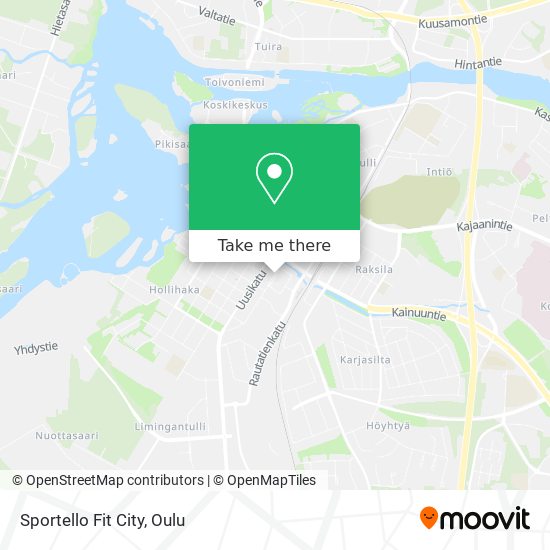 Sportello Fit City map