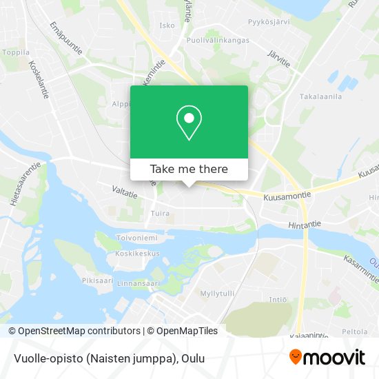 Vuolle-opisto (Naisten jumppa) map