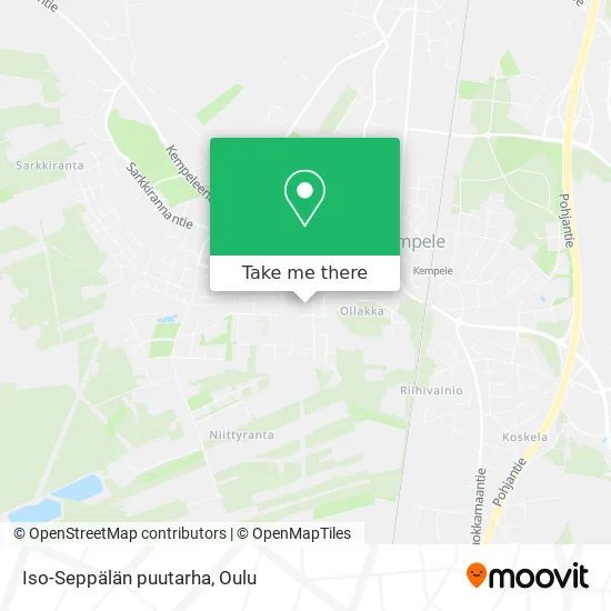 Iso-Seppälän puutarha map