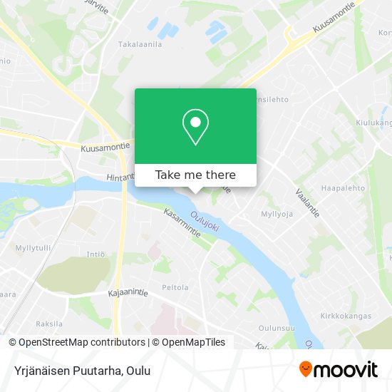 Yrjänäisen Puutarha map